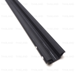 สักหลาดร่องกระจก ประตูหน้า-ข้างซ้าย สั้น ของแท้ 1 ชิ้น สีดำ สำหรับ Mitsubishi Triton L200 MQ MR Pick Up 2Dr ปี 2016-2022